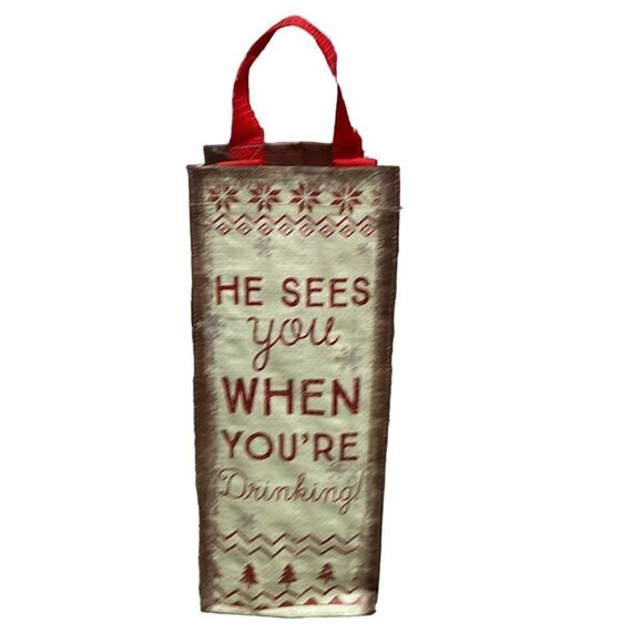 Wine Bag Wine Tag Set NWT - Picture 6 of 9